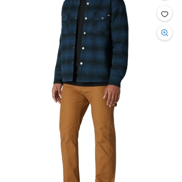 Dickies Other - Dickies Blue and Black Plaid Jacket